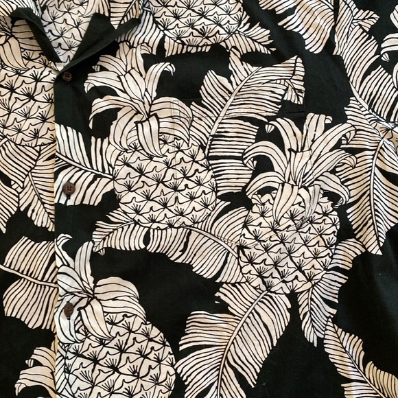 ViNTAGE BISHOP ST Aloha Shirt with PINEAPPLE Motif Size 5XL - Picture 6 of 8